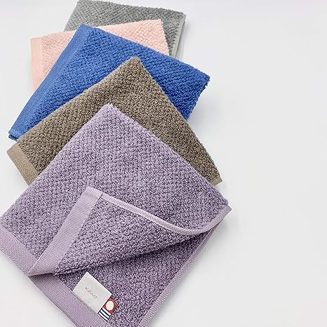 Amazon Kainoo ハンドタオル Nora 34cm 35cm 5枚セット 日本製 今治 抗菌 無地 タオル 優しい肌触り キッチンタオル 業務用タオル エステタオル 防臭 銀イオン おしぼり ハンドタオル ホーム キッチン オンライン通販