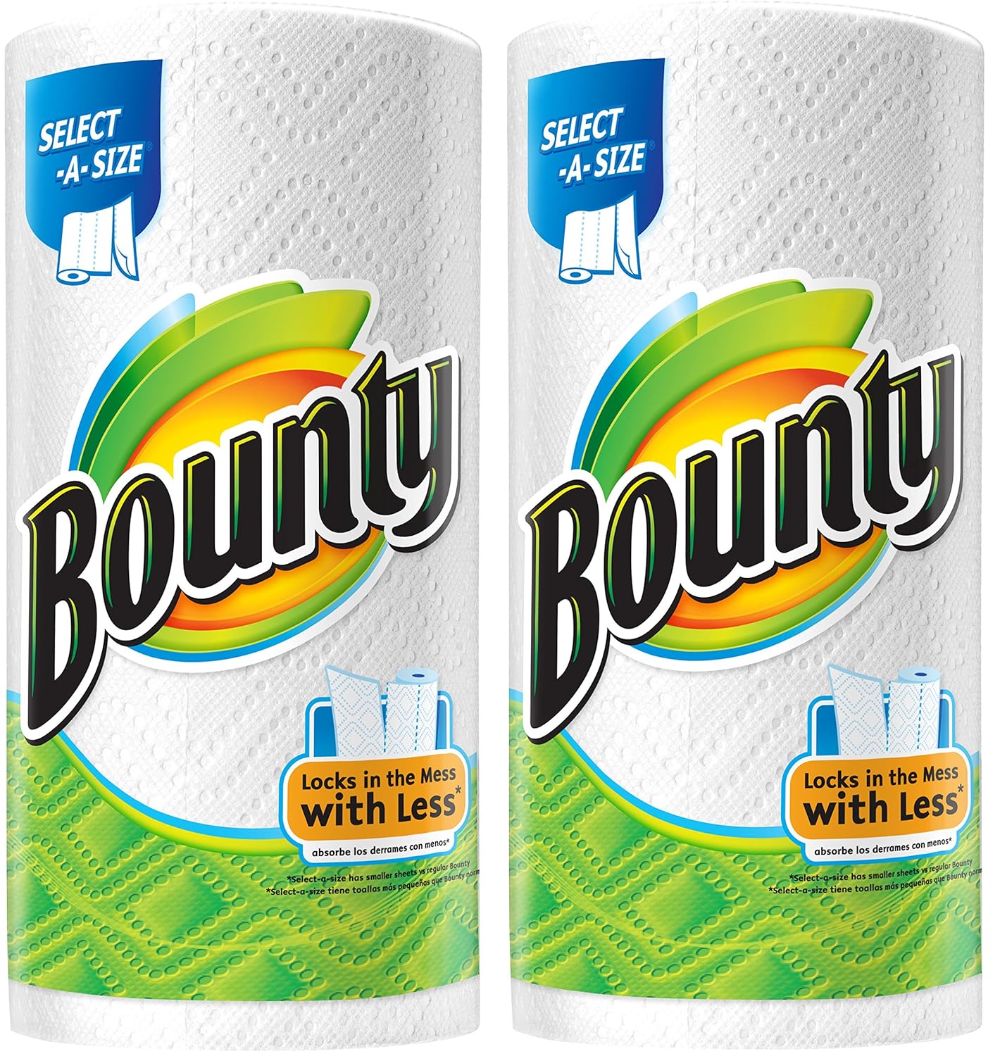 96PLY SHEETS,White Bounty SelectaSize 2 x More Absorbent Paper Towels,11 x 5.9Inches PACK OF