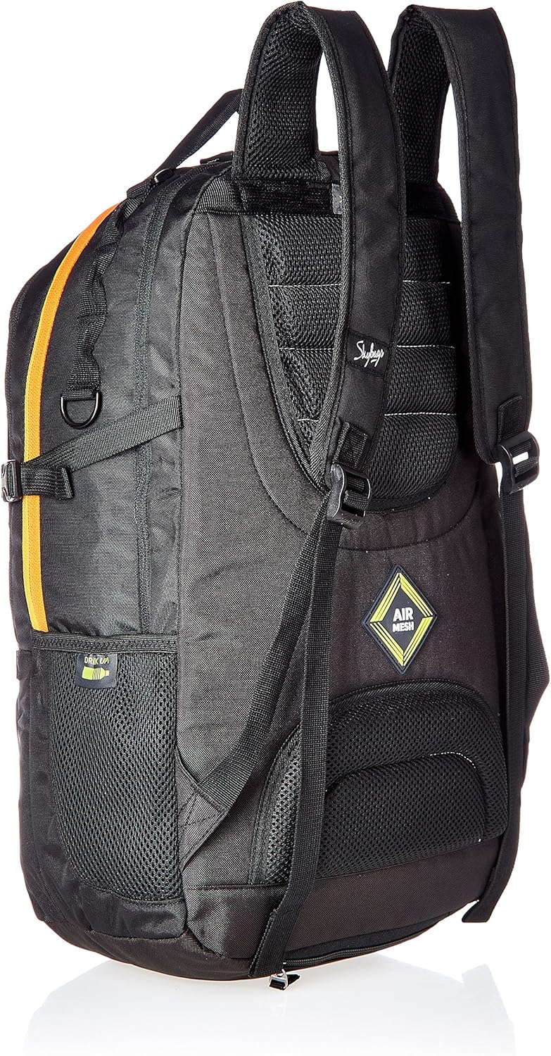 lazer plus 02 laptop backpack black