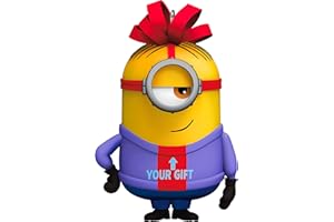 Hallmark Keepsake Christmas Ornament 2023, Minions The Gift of Stuart Musical, Minions Gift