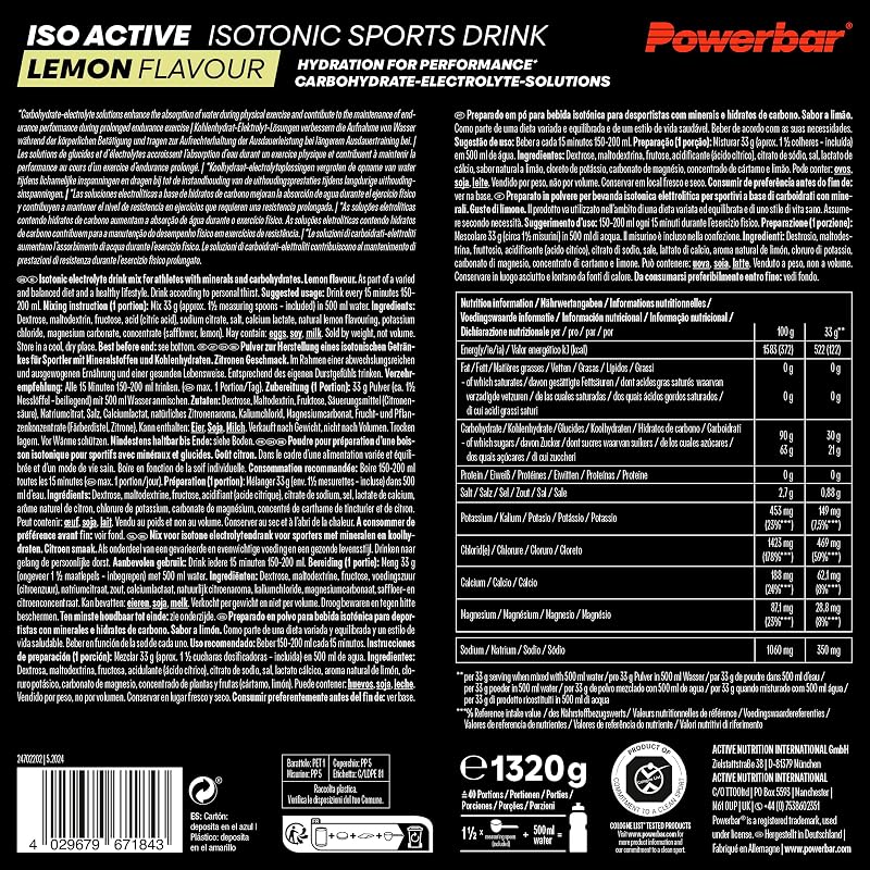 Isoactive (1320g) Citron