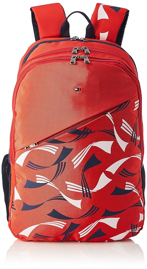 Tommy Hilfiger Red Casual Backpack (TH/BTSR04/DENA)