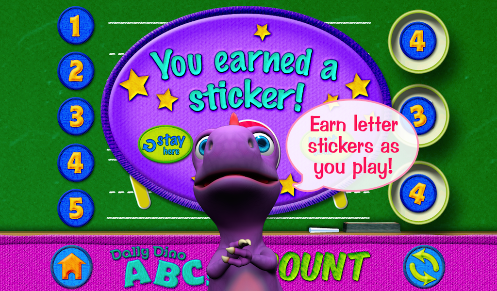 ABCs with Dally Dino - Kids Learn the Alphabet with Flashcards, I Spy, Sort It, Match, Sequence, Memory and Counting Games! Preschool Fun with Dally Dinosaur