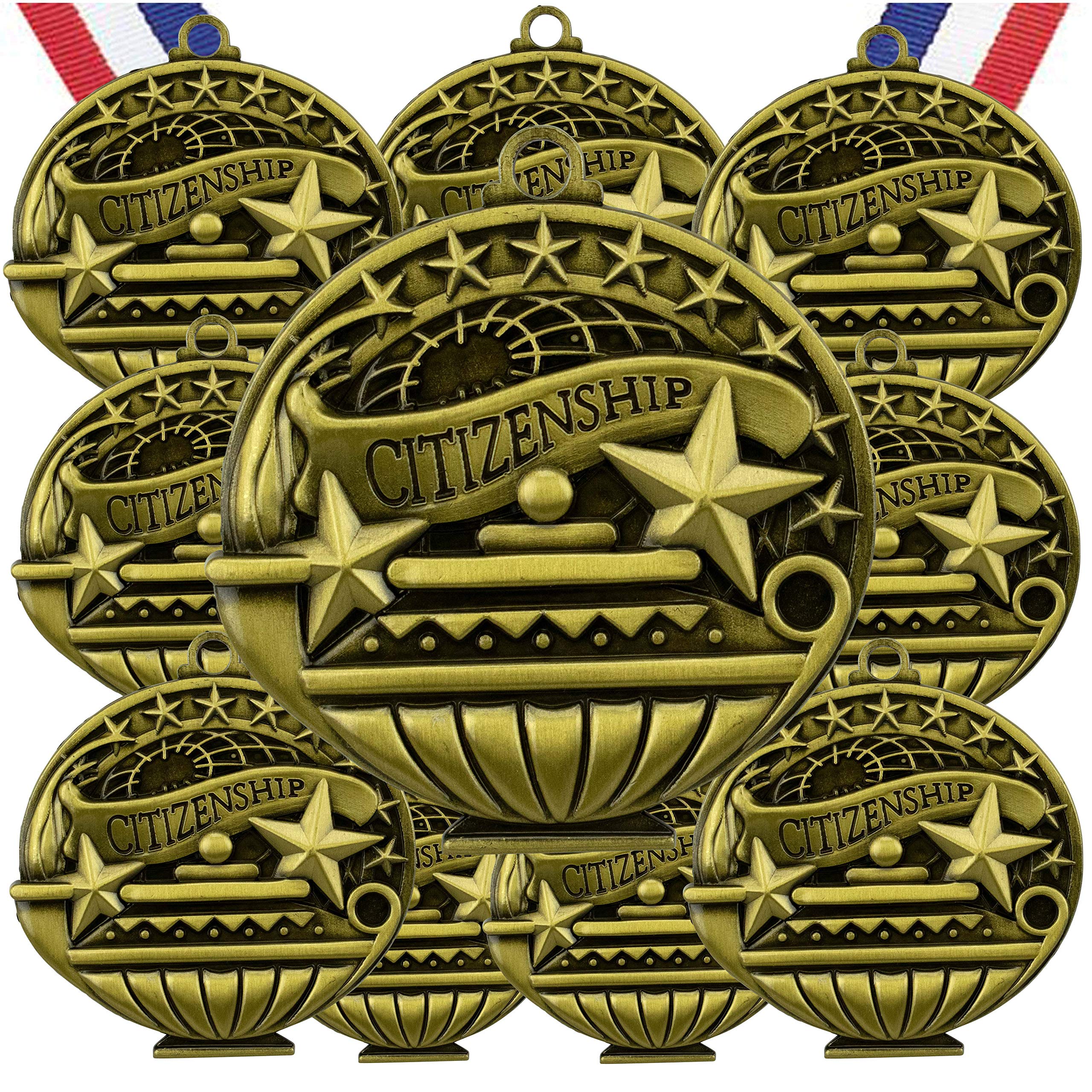 Mua Express Medals Various 10 Pack Styles of Citizenship Award Medals