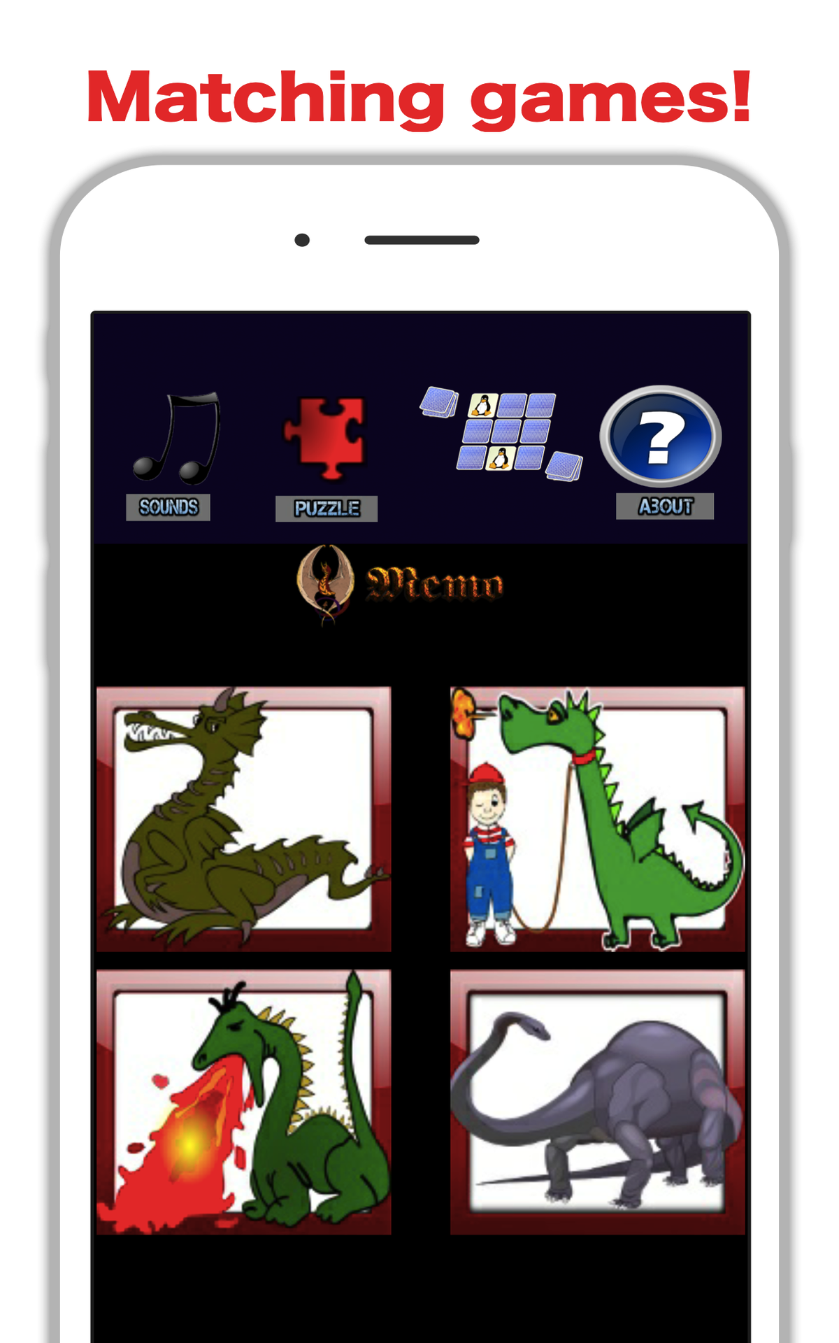 Dragon Games For Kids Free 🐲 Dragon Land Puzzle; Sounds, Puzzle