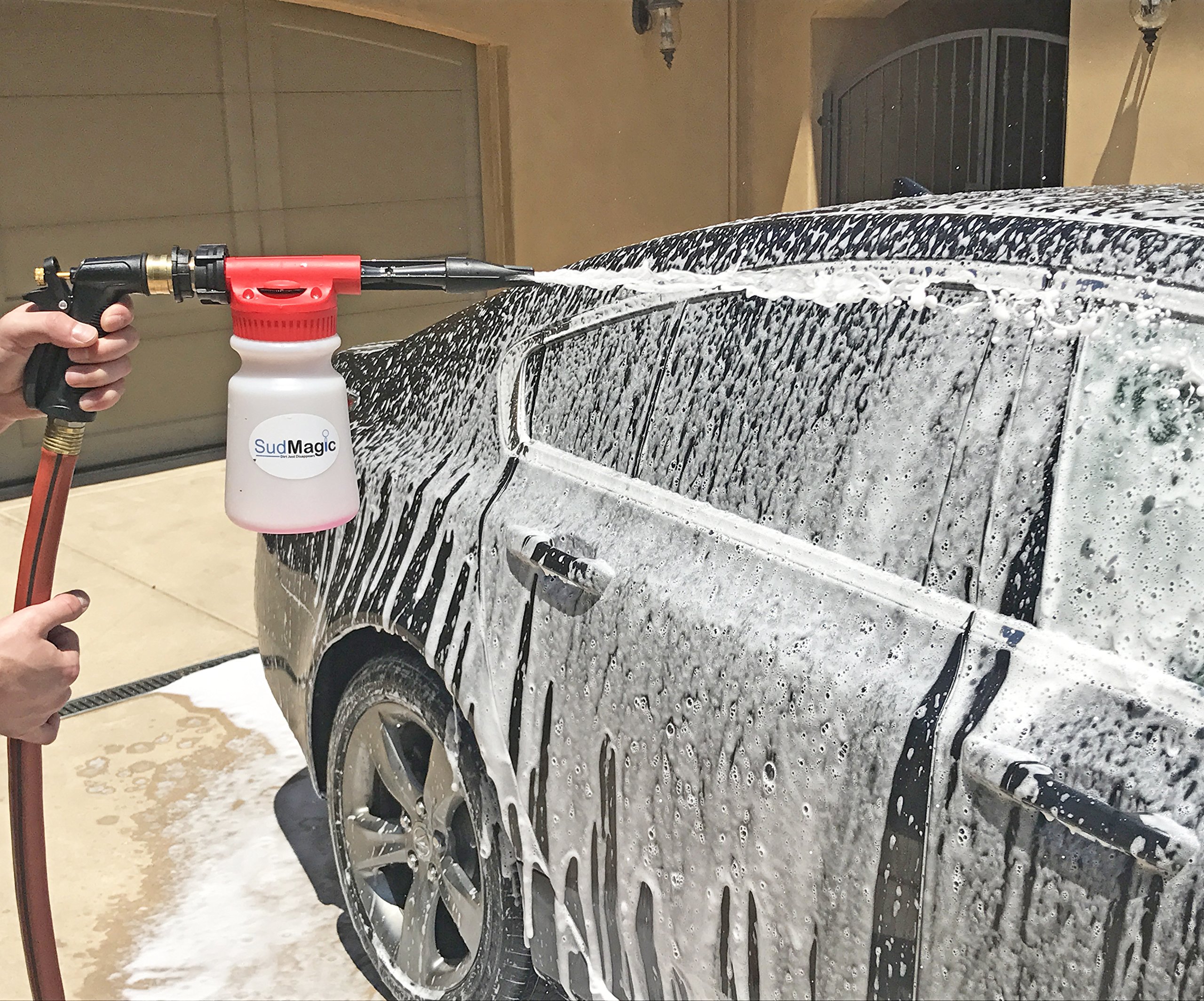 SudMagic Car Wash Foam Gun Deluxe Foamer Foam Cannon Foam Sprayer