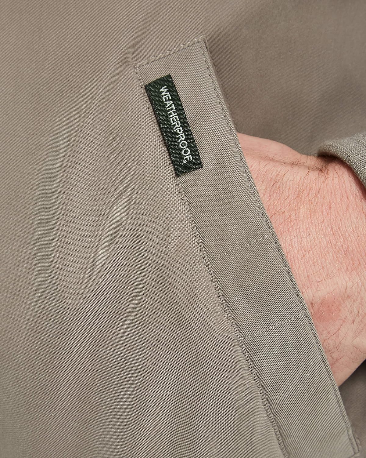Weatherproof Garment Co. Mens Microfiber Classic Jacket at  Men’s Clothing store