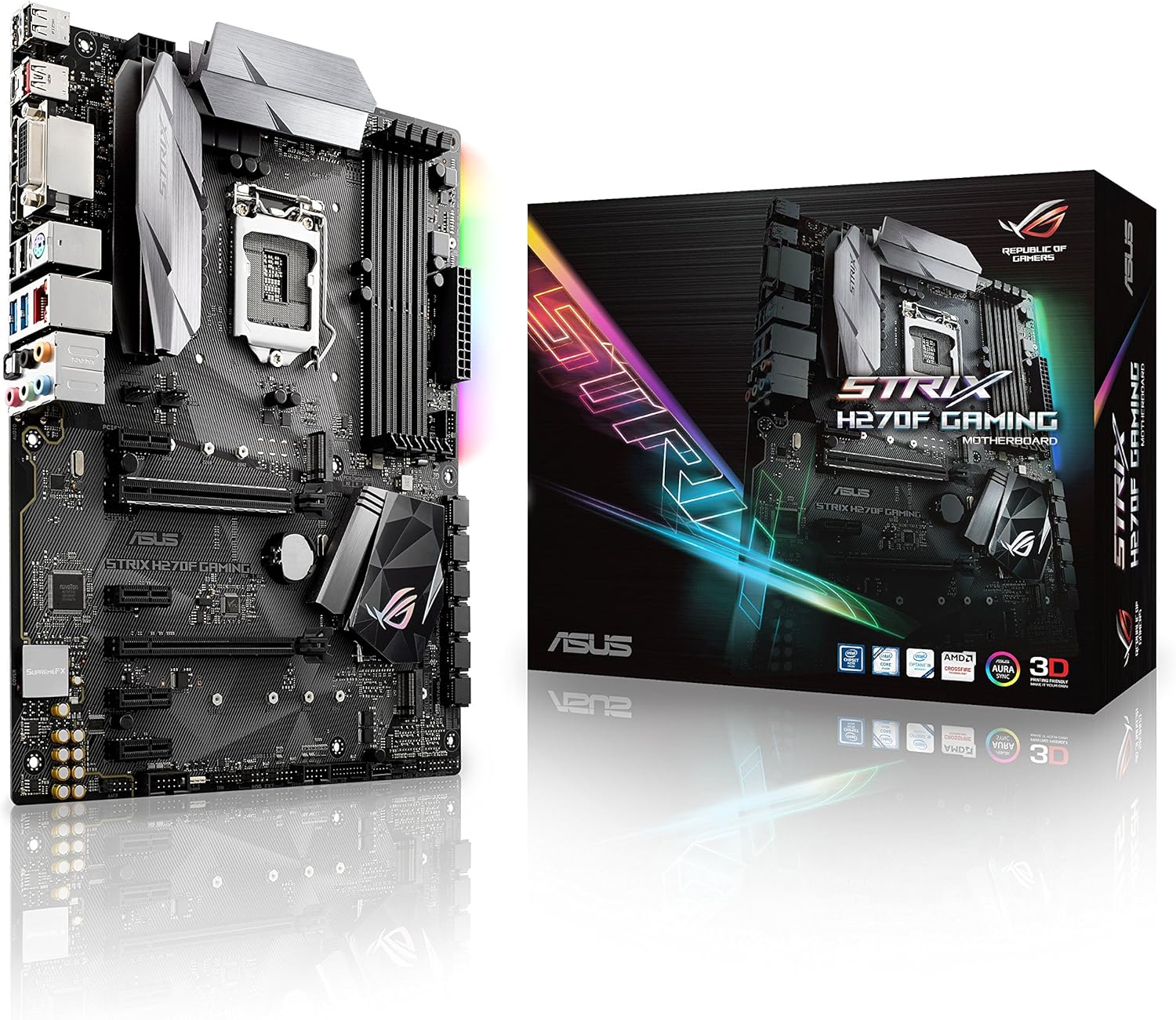 Rog Strix Z270f Gaming Motherboards Asus Usa