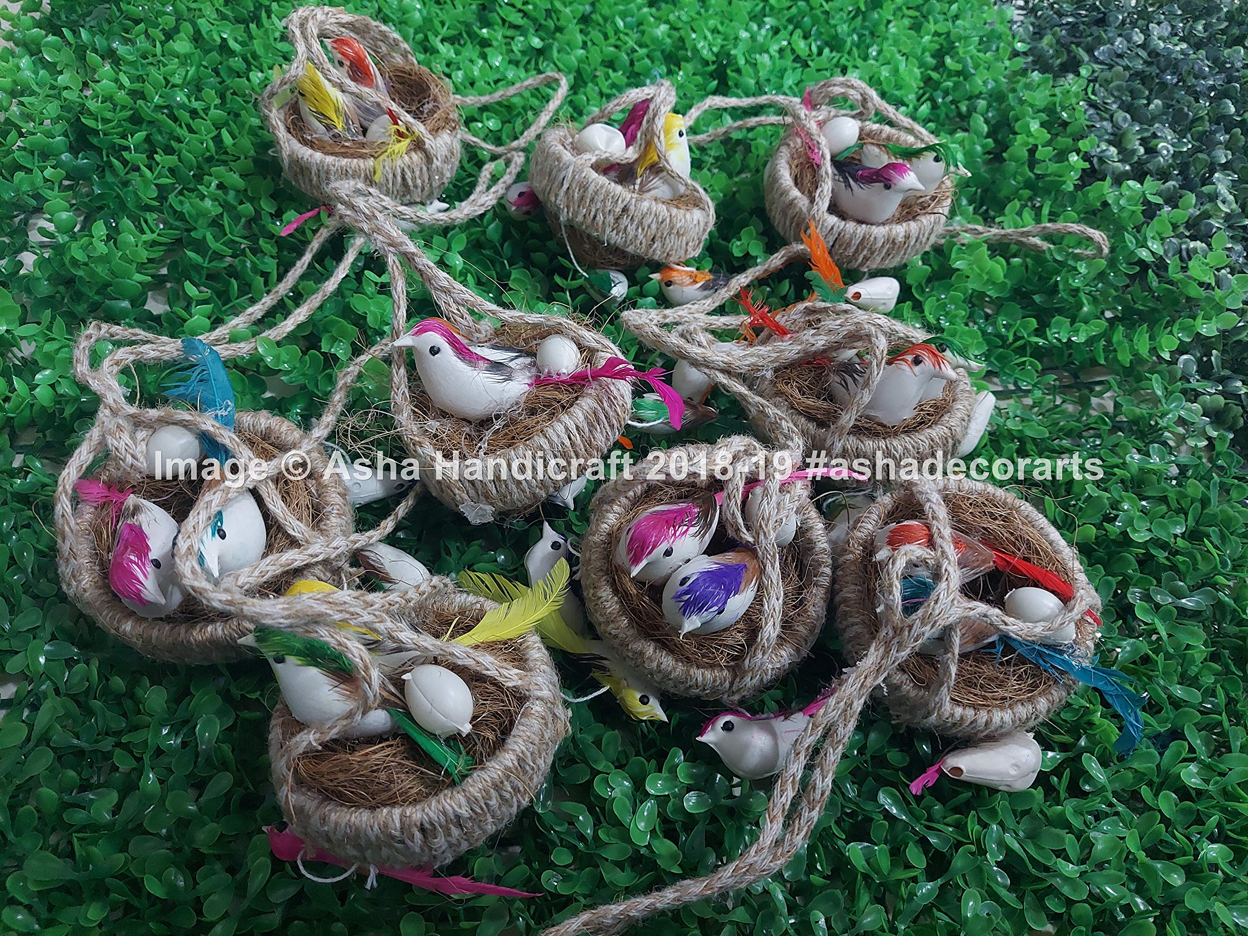 Asha Handicraft Free US Shipping Hanging Decor Sun Catcher Wind Chimes, Indian Handmade Dream Catcher Door Window Hanging Wholesale Lot (2)