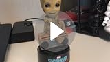 Guardians Of The Galaxy Headknocker Kid Groot – 19,5 Cm Große, Handbemalte Wackelfigur