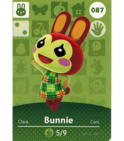 Carta amiibo - Animal Crossing - Opelia / Pelly - #204 - Usata - EUR