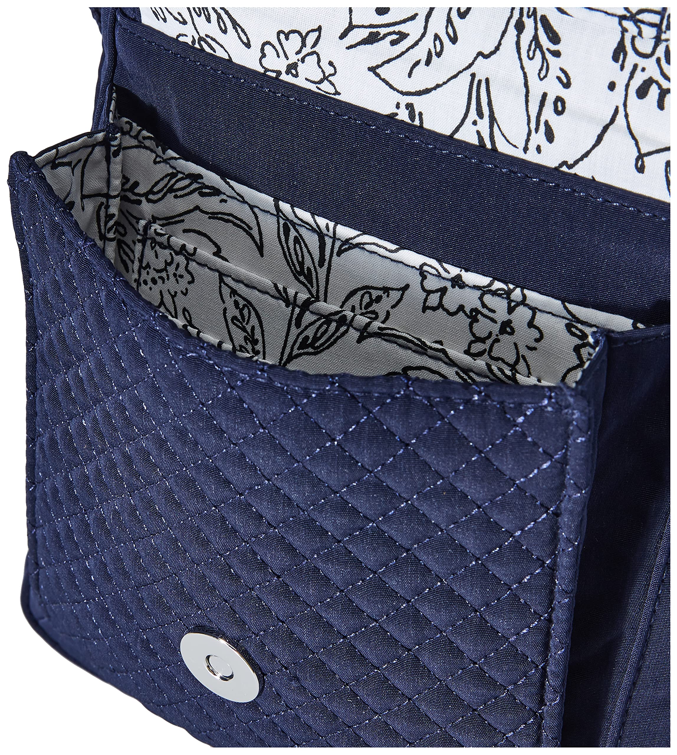 Vera Bradley Women's Polyester RFID Mini Hipster Crossbody