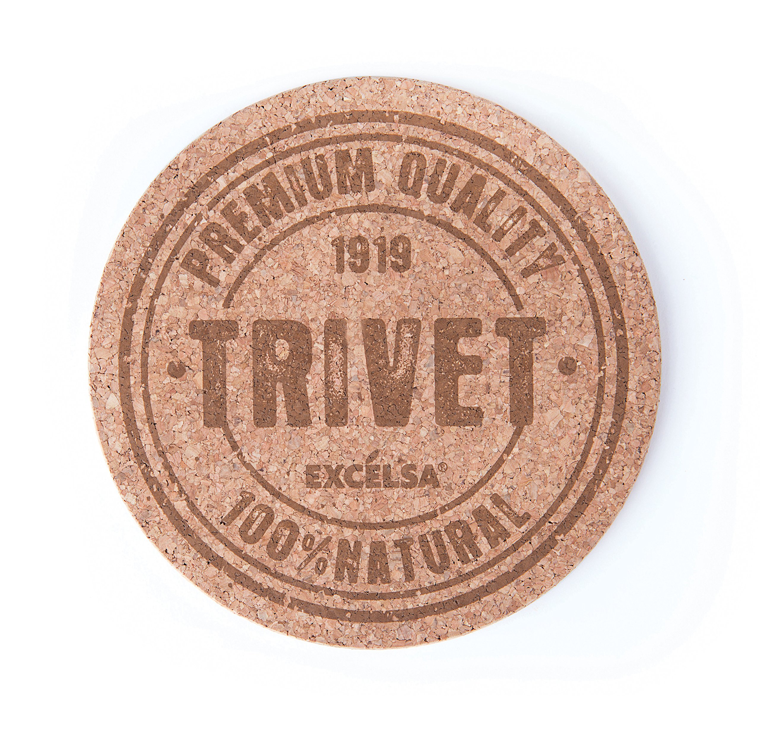 Excelsa Premium Quality Trivet, Cork, Colour