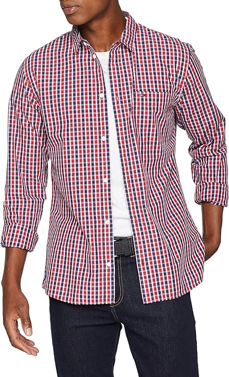 tommy jeans check shirt