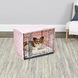 New World Pink Dog Crate Cover 61cm Teflon Protector Privacy Calming view 2