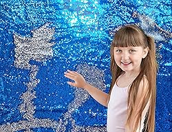 Sensory Wall Sequin Flip Fabric for Kids,0.2" Large