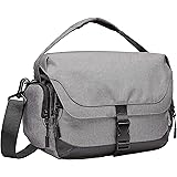 Amazon Basics Large DSLR Camera Gadget Bag - 11 x 6 x 8 Inches (Gray)