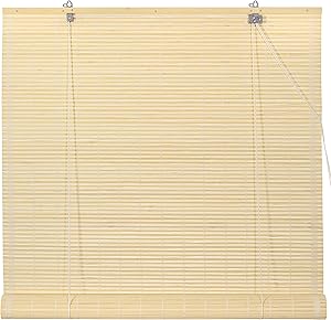 Oriental Furniture Bamboo Roll Up Blinds - Natural - (60 in. x 72 in.)(B)