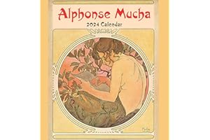 Alphonse Mucha 2024 Wall Calendar