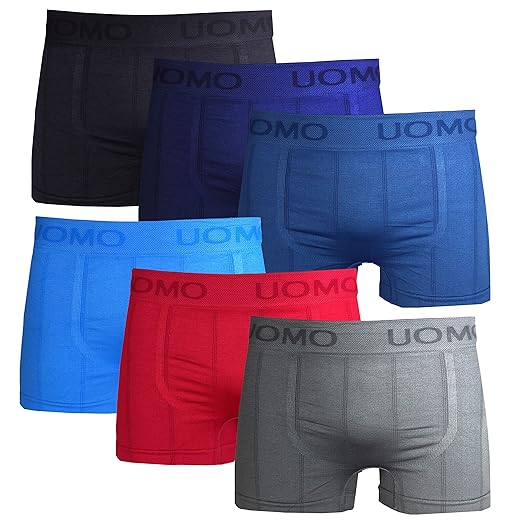 Frostfighter Herren Boxershorts (6er Pack) Microfaser Retroshorts Männer Unterhosen Unterwäsche