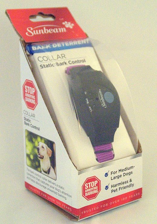 sunbeam bark collar