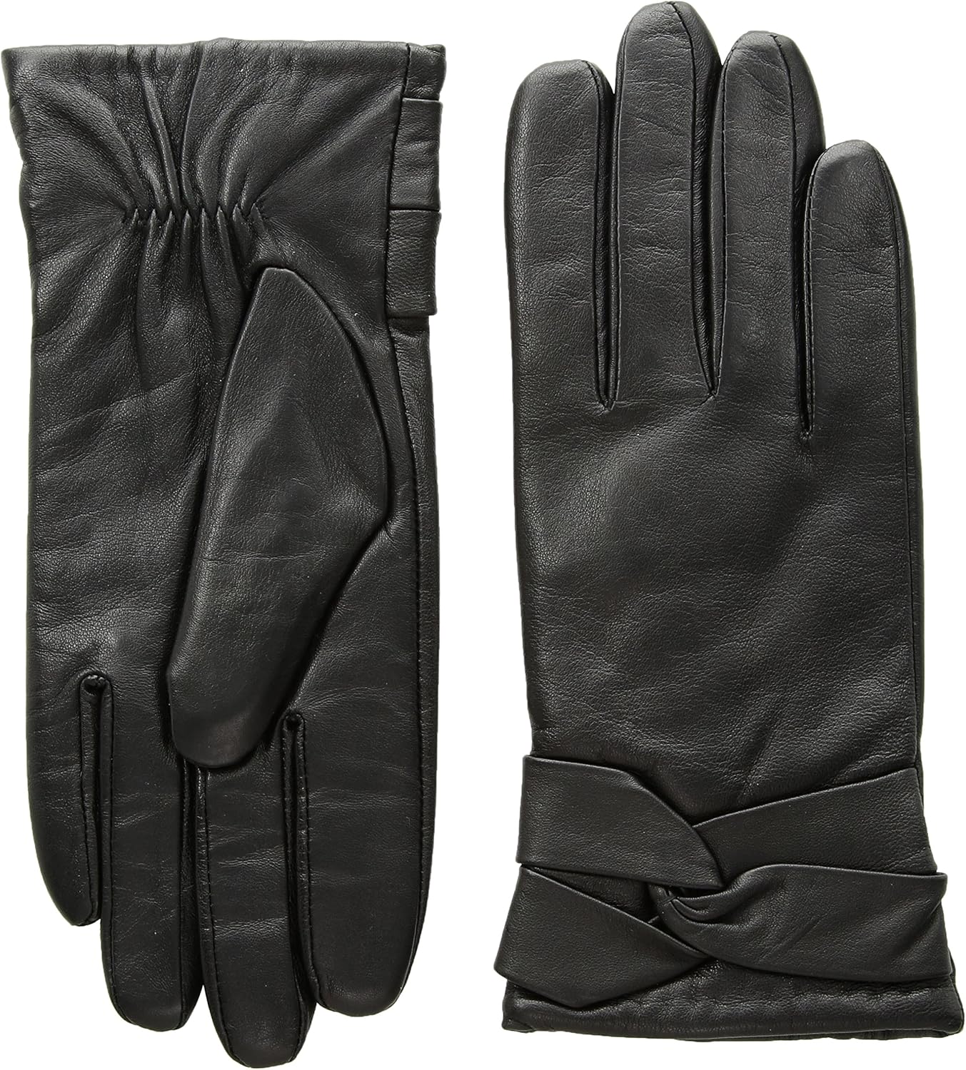 YISEVEN Women's Touchscreen Lambskin Dress Leather Gloves