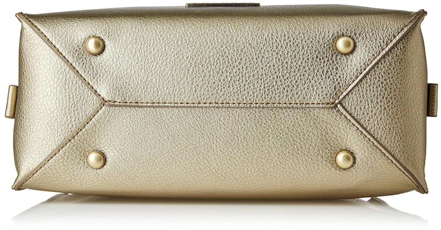 caprese bruno women's satchel (dull gold) ()