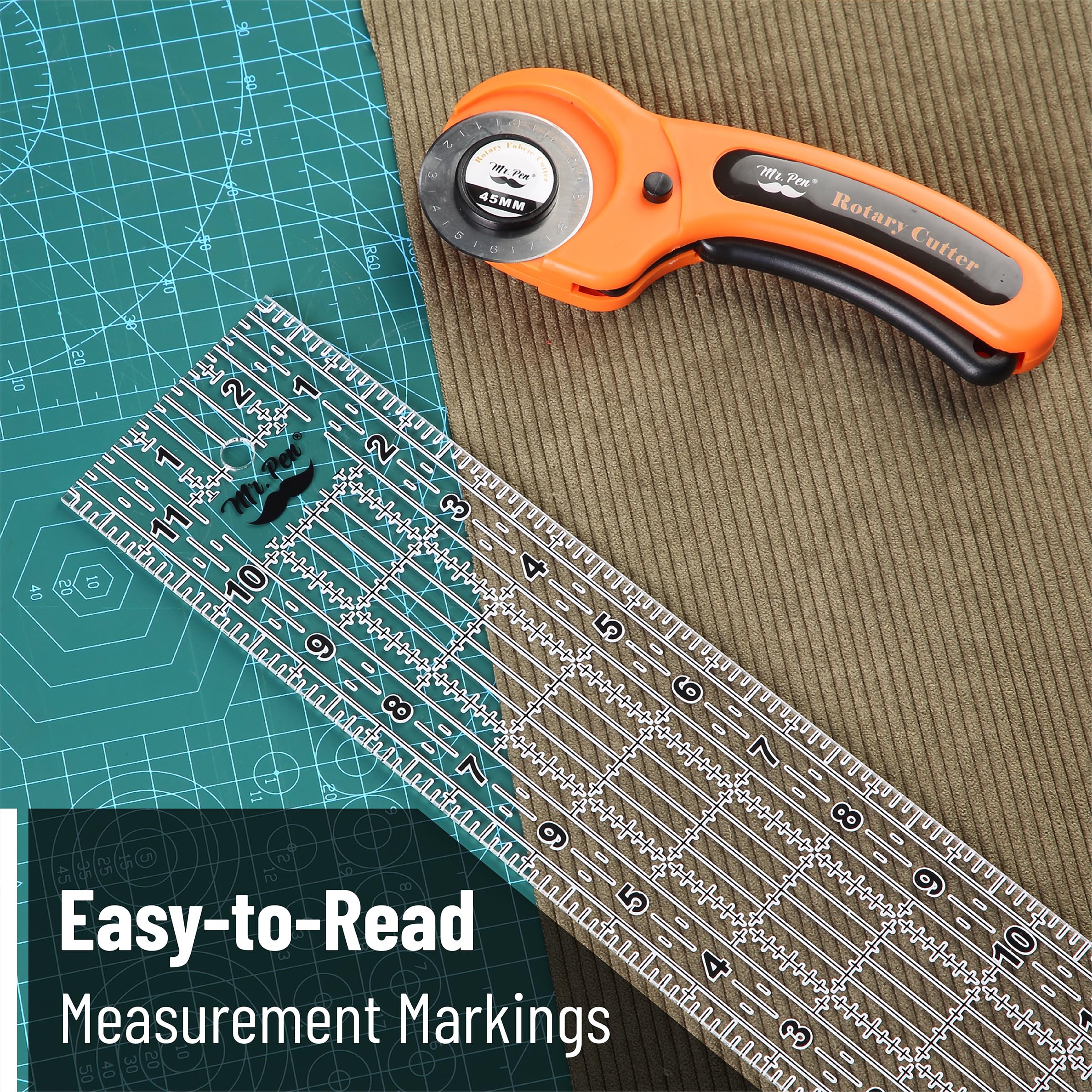 Mr. Pen- Sewing Ruler, 3 Pack, 6