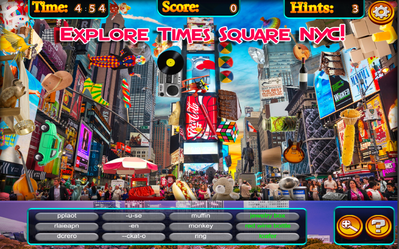 Hidden Objects New York - Times Square & Central Park Adventures - Thumbnail 3