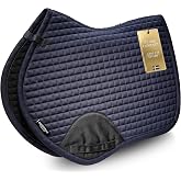 Equestrian Stockholm Close Contact Horse Saddle Pad for Jumping | Horse saddle pad with bamboo liner, thermal regulation, moisture-wicking comfort &amp; freshness. Lightweight English saddle pad