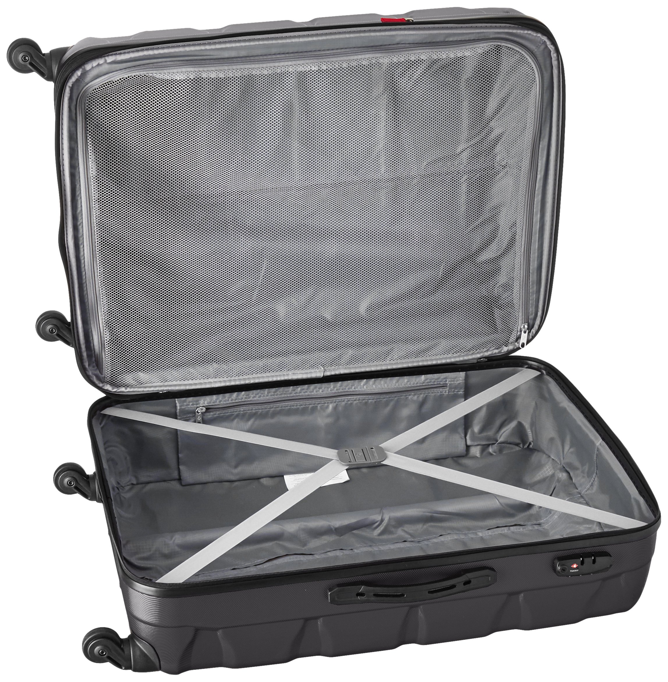 Samsonite 683111041 Omni PC Hardside Spinner 20 24 28, Black, 3 Piece