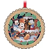 Hallmark Keepsake Christmas Ornament 2023, Disney Mickey's Christmas Carol 40th Anniversary Papercraft, Gifts for Disney Fans