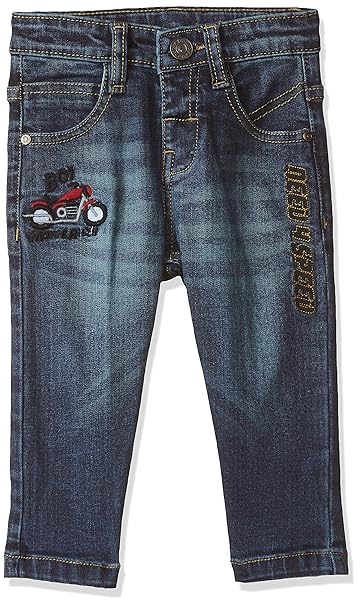 Baby-Boys Straight Fit Regular Jeans