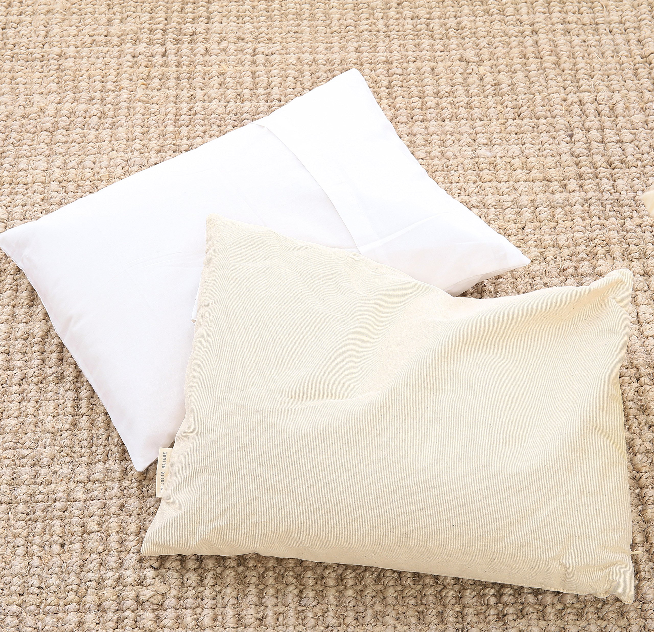 Organic Buckwheat Pillow - Sobakowa Style - Removable ...
