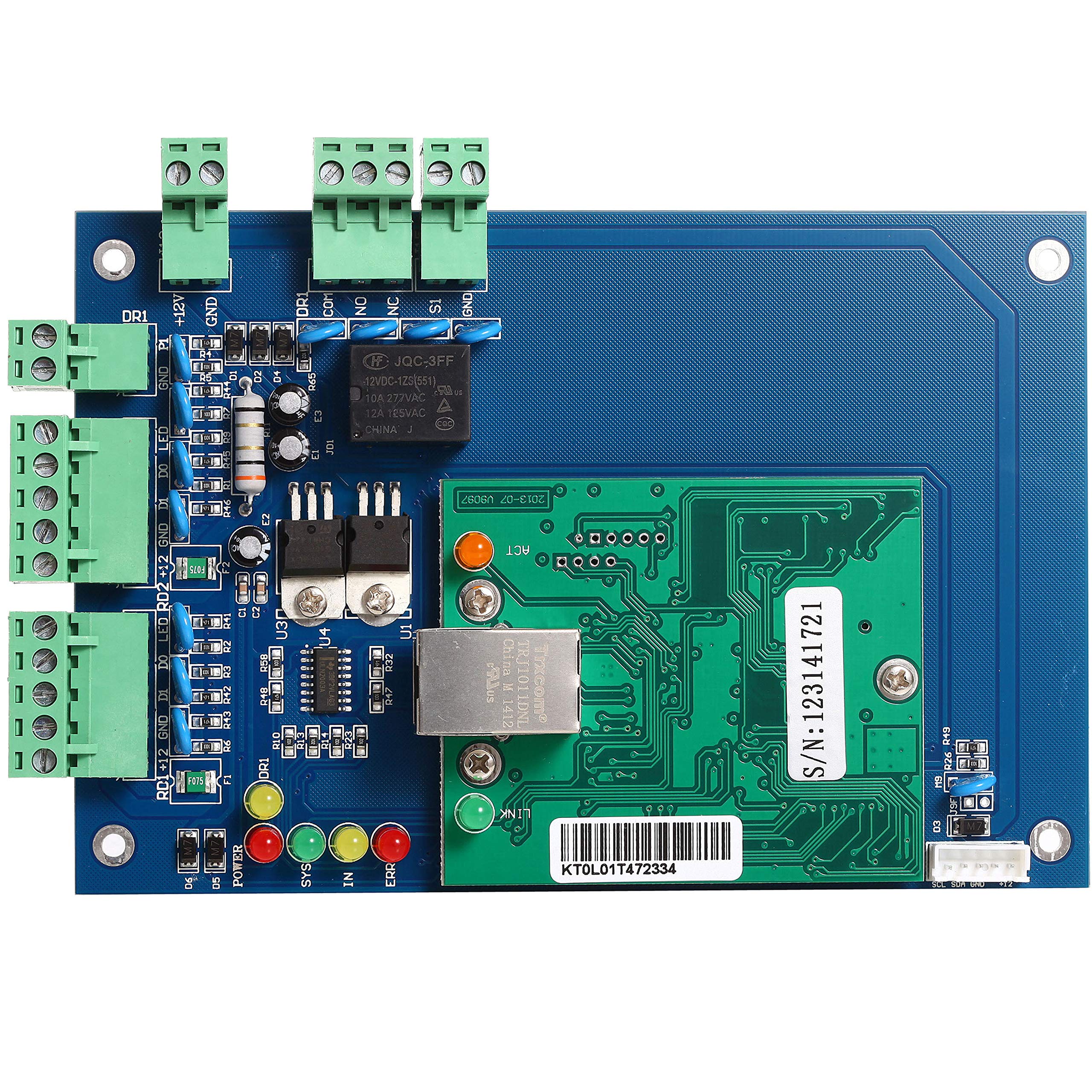 UHPPOTE Professional Wiegand 26 Bit TCP IP Network Access Control Board Panel Office Controller For 1 Door 2 Reader