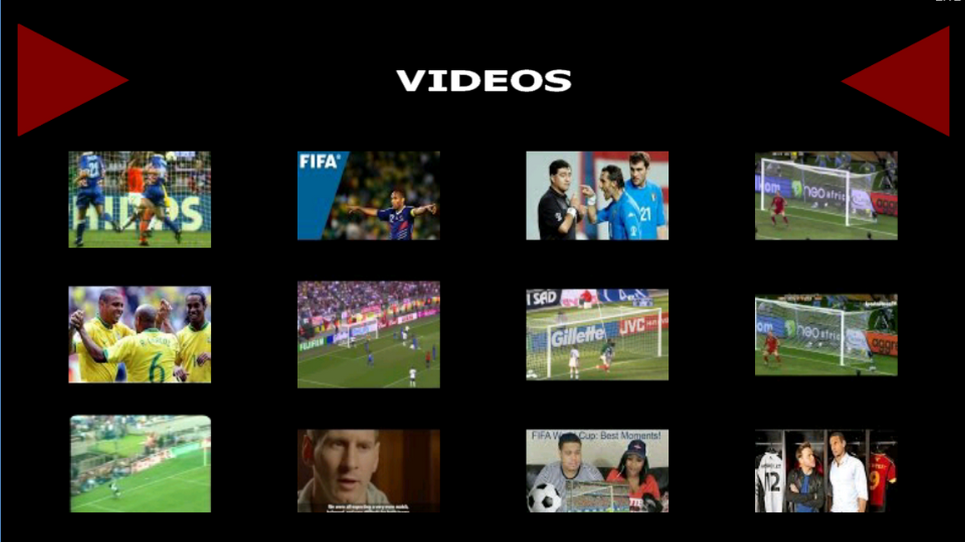 Soccer WC Highlights and Moments
