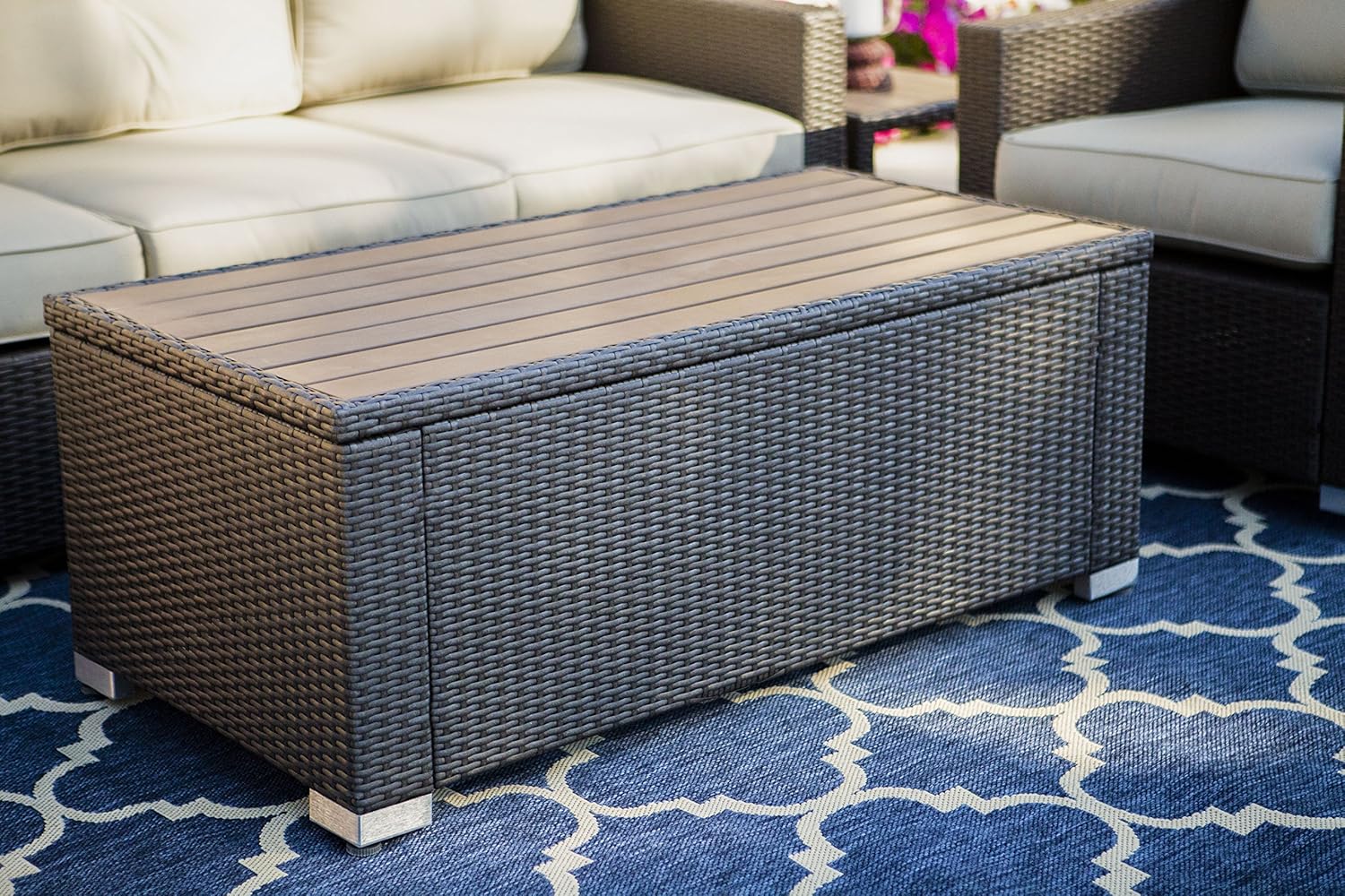 Amazon Com American Patio Rectangle Coffee Table All Weather