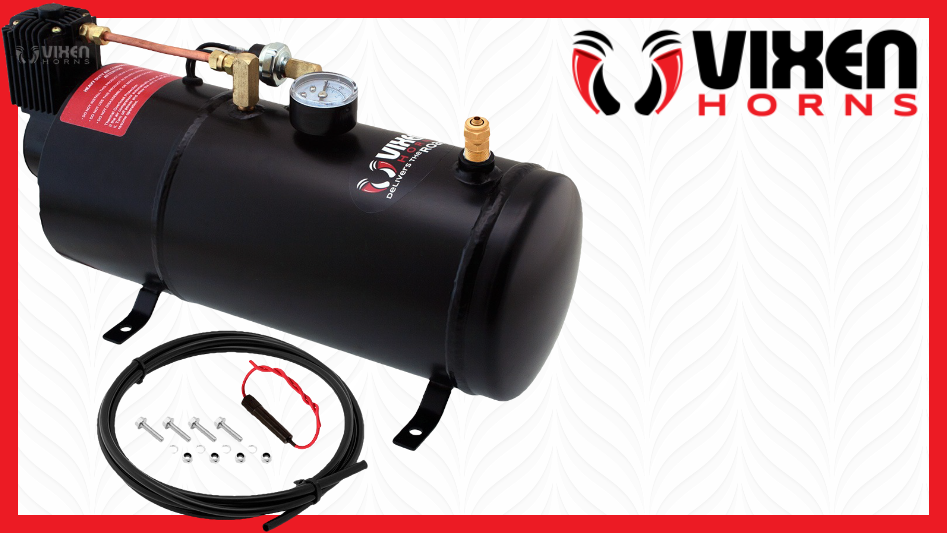 Amazon.com: Vixen Horns 1 Gallon (3 Liter) Train/Air Horn Tank