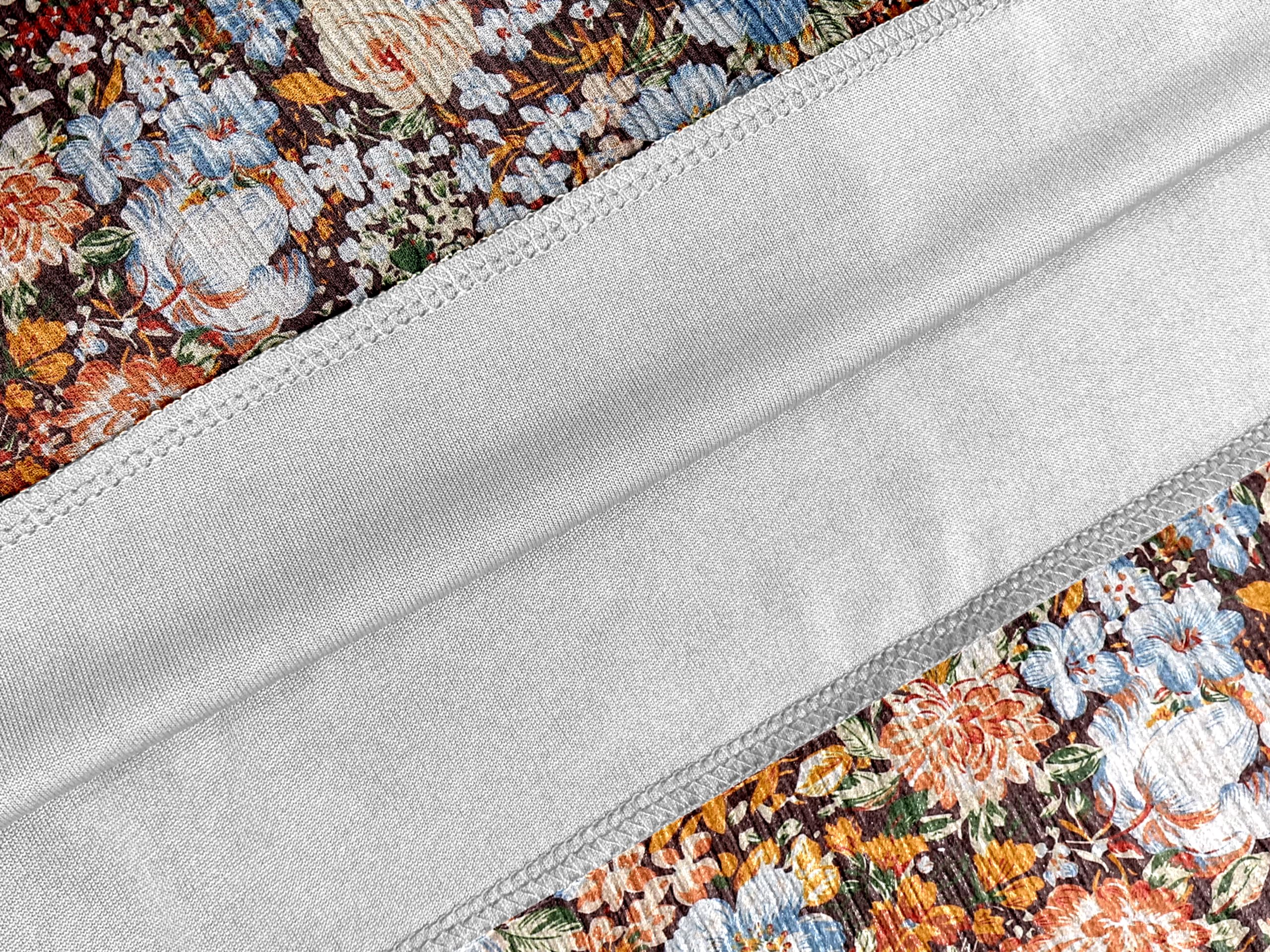 NASHALYLY Women's Chiffon Elastic High Waist Pleated A-Line Flared Maxi Skirts