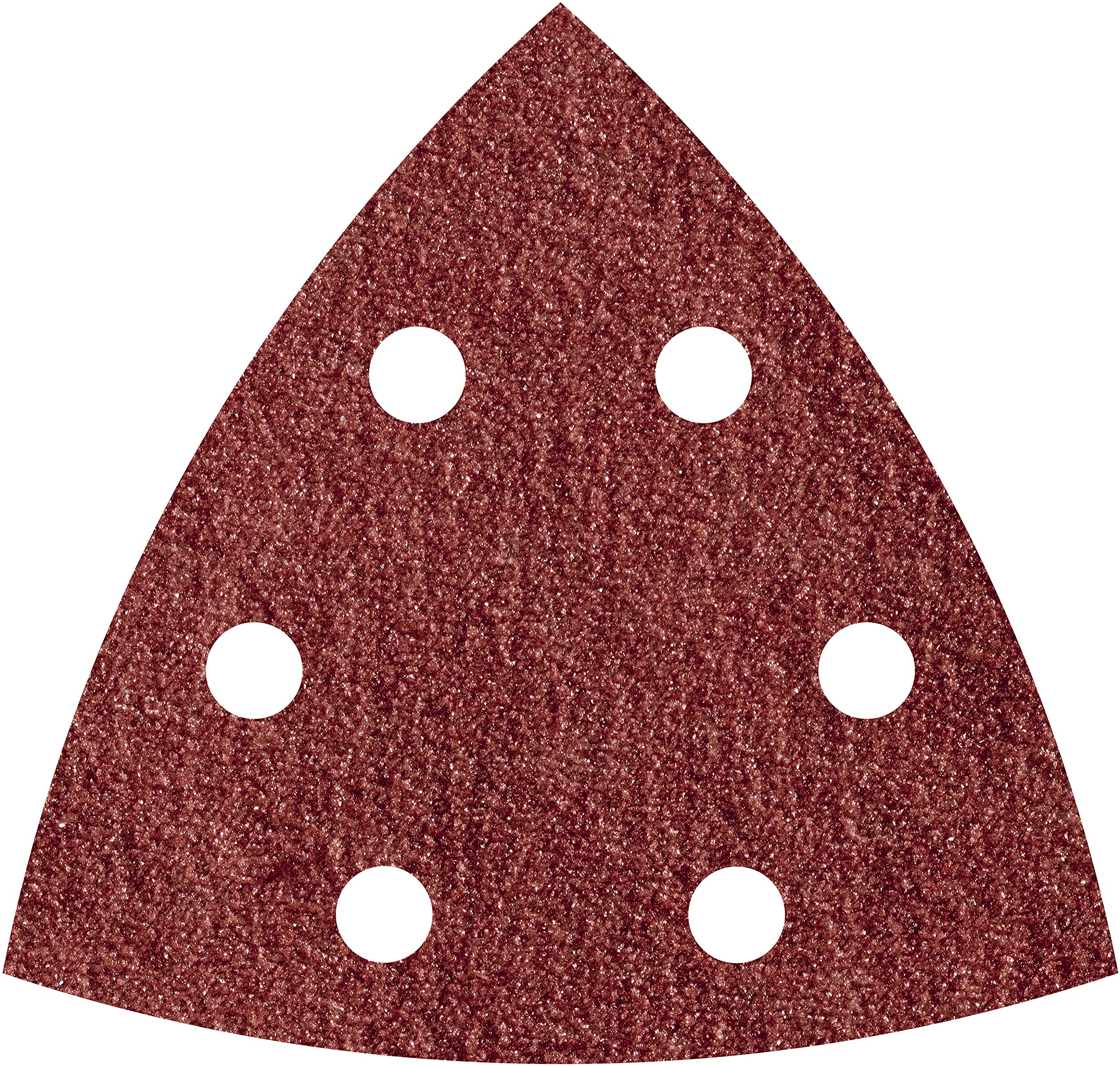 wolfcraft 5 Easy-Fix Sanding Sheets for wood/metal, 95 mm, grain 240 I 1854000