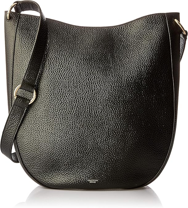 Oroton Women's Avalon Large Hobo, Black, One Size Fashion