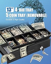 Perfiware Cash Register with Scanner/Checkport Cash