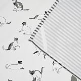 Penguin Home Set of 2 Recycled Cotton Tea Towels 50x70 cm White Grey Black view 8