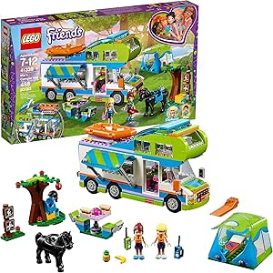 Amazon.com: Kit de construcción de LEGO Friends. La casa rodante de Mia 41339 (488 piezas): Toys \u0026 Games