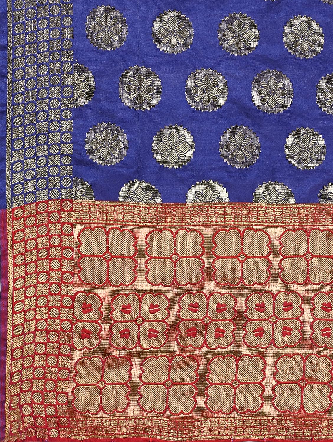 pisara women silk banarasi dupatta,cyan