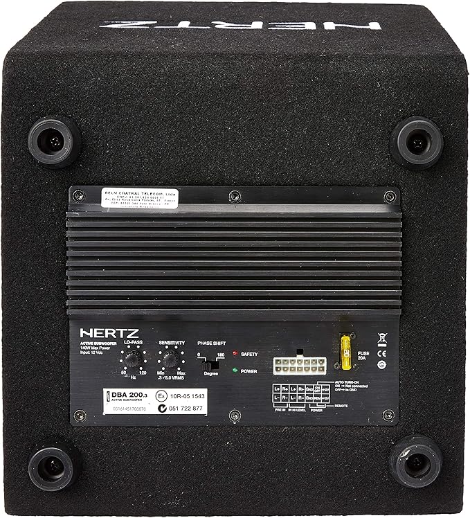 hertz bass tube price