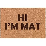 Daylor Coir Door Mat Doormat Funny Hi I'm Mat