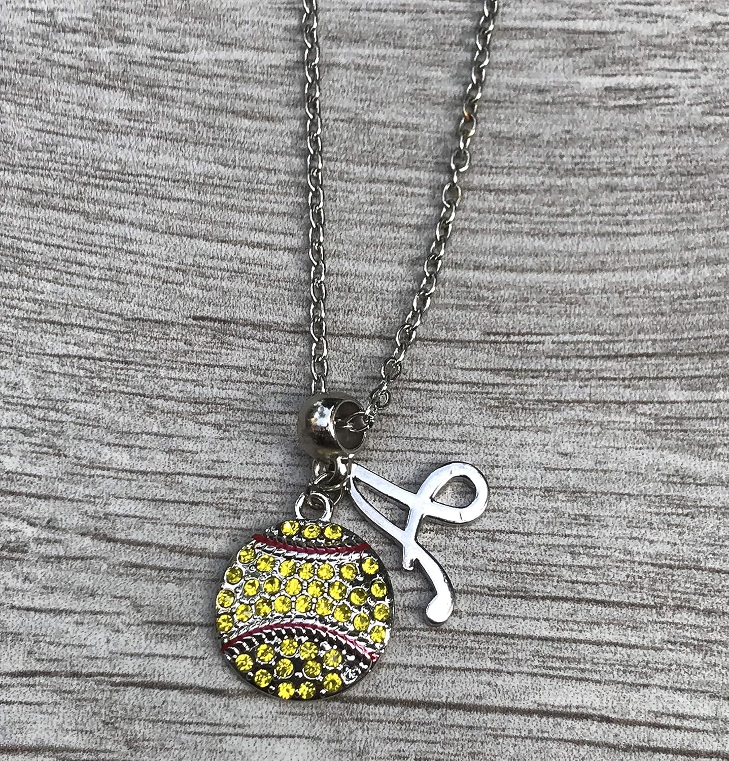 Softball necklaces amazon Clearance