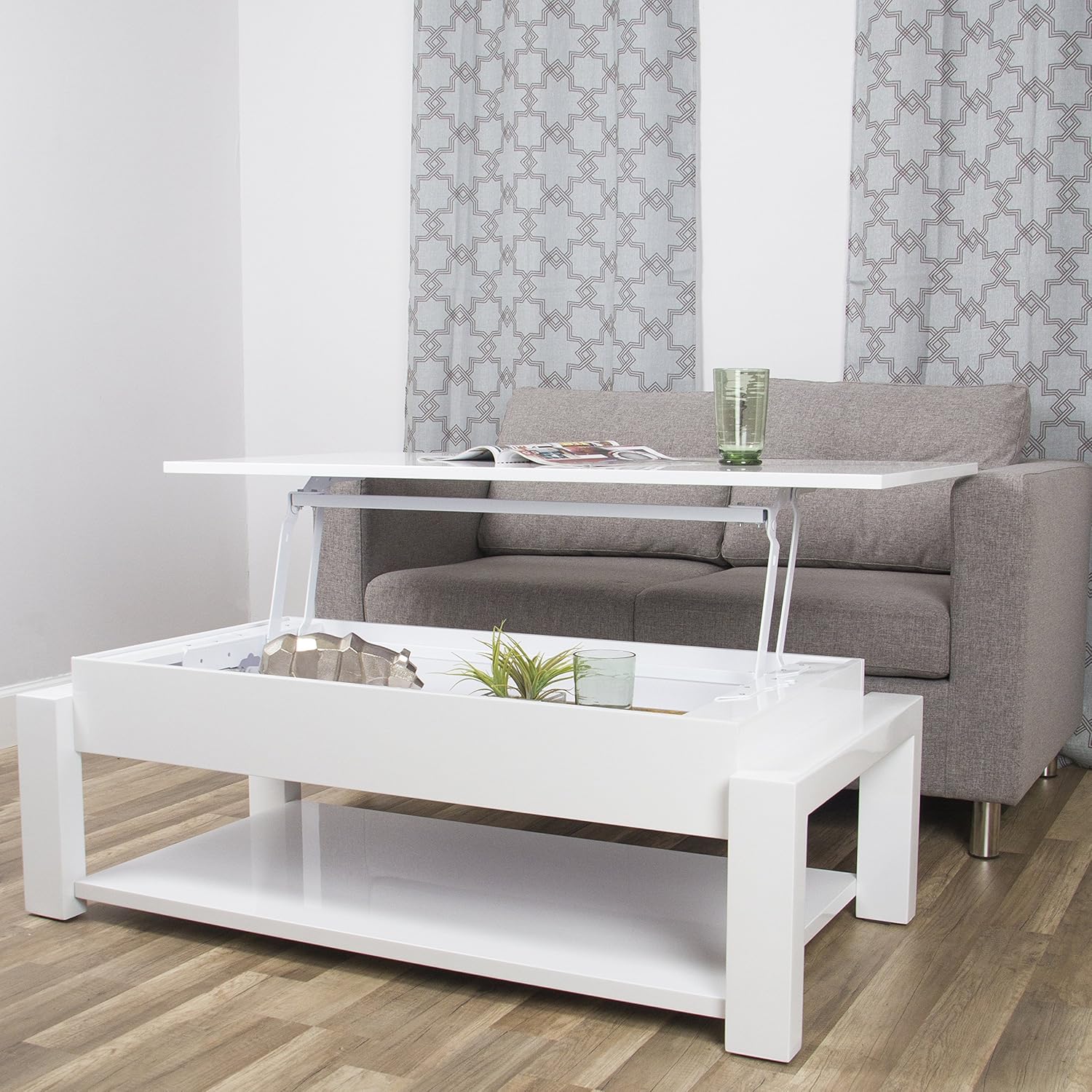 Best coffee table lift hinges high