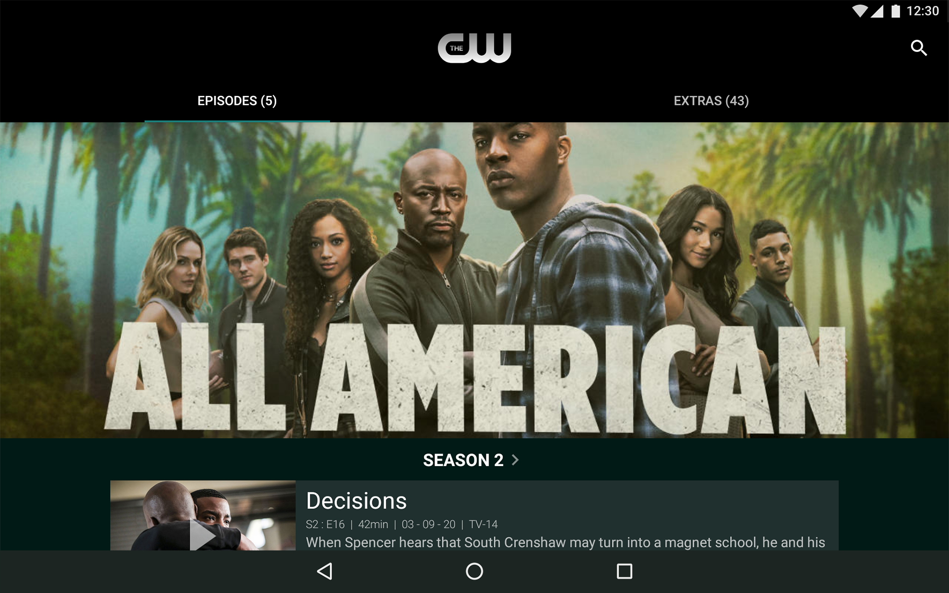 Amazon Com The Cw Appstore For Android